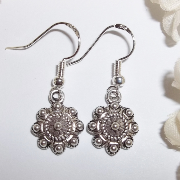 wvluckygirl Jewelry - Small Silver Boho Earring Set Jewelry Women Minimalist Style Dangle Drop 1575